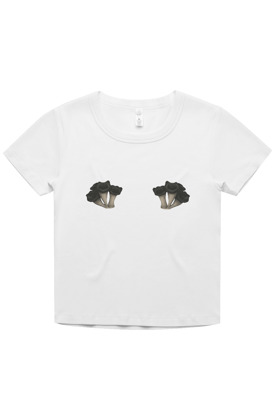 trumpets ribbed baby tee