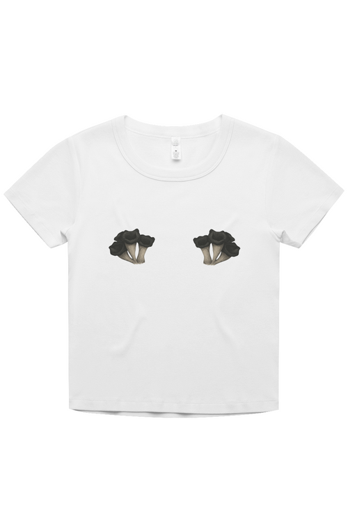 trumpets ribbed baby tee