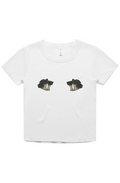 trumpets ribbed baby tee