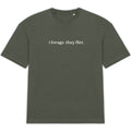 i forage. they flirt. oversized tee - front_1